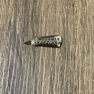*PENDANT ONLY* Gold Melanie Martinez Crybaby Bottle Pendant Rare Discontinued